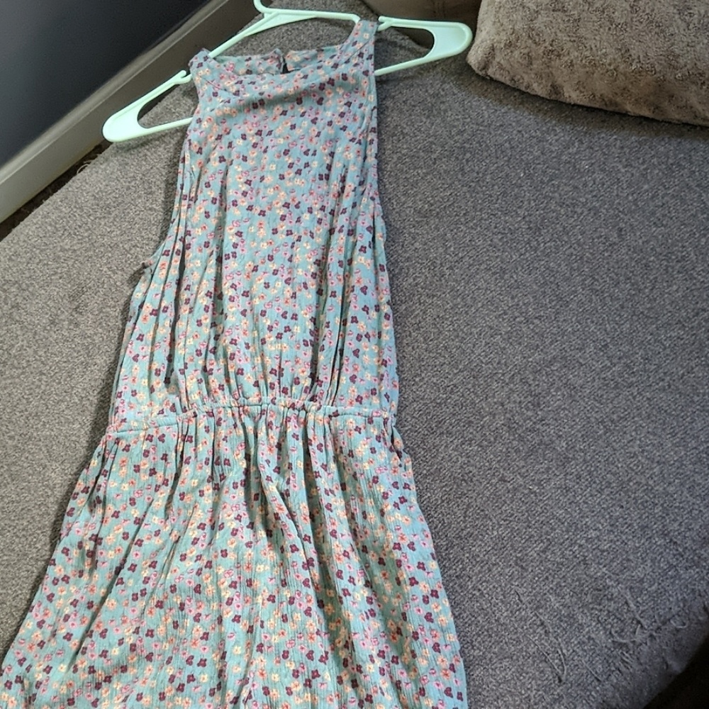 Adorable floral print romper